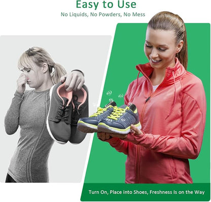 Shoe Deodorizer Rechargeable Ozone Tech Eliminates Odors in All Footwear - Image 3
