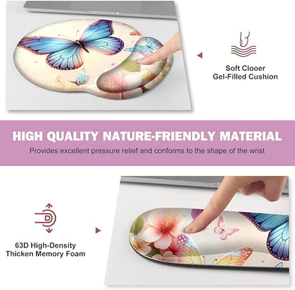 Gaming Mouse Pad, Large Desk Mat, Cute Desk Pad Protector, 4in1 XXL Mousepad + - Image 6