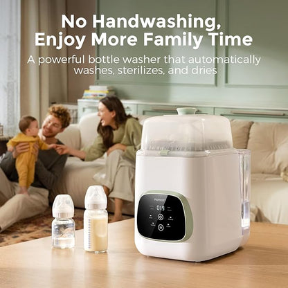 Momcozy KleanPal Pro Baby Bottle Washer, Sterilizer & Dryer - Image 2