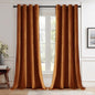 JIUZHEN Velvet Curtains for Bedroom by JIUZHEN
