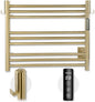 K&KALONZO Towel Warmer for Bathroom, Wall-Mounted 9-Bar Heated Towel Rack by KKALONZO