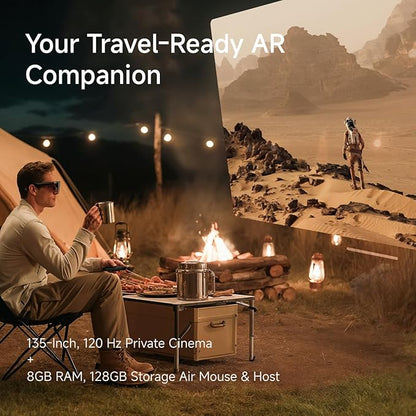 INAIR 2 Pro Go Pack| INAIR OS| AR Glasses + Pod + Fold Keyboard| Compatible - Image 4