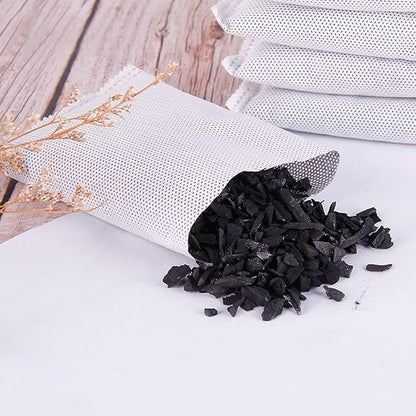 10 Pack Activated Charcoal Odor Absorbe Trash Can Deodorizer, Car Air Freshener - Image 6