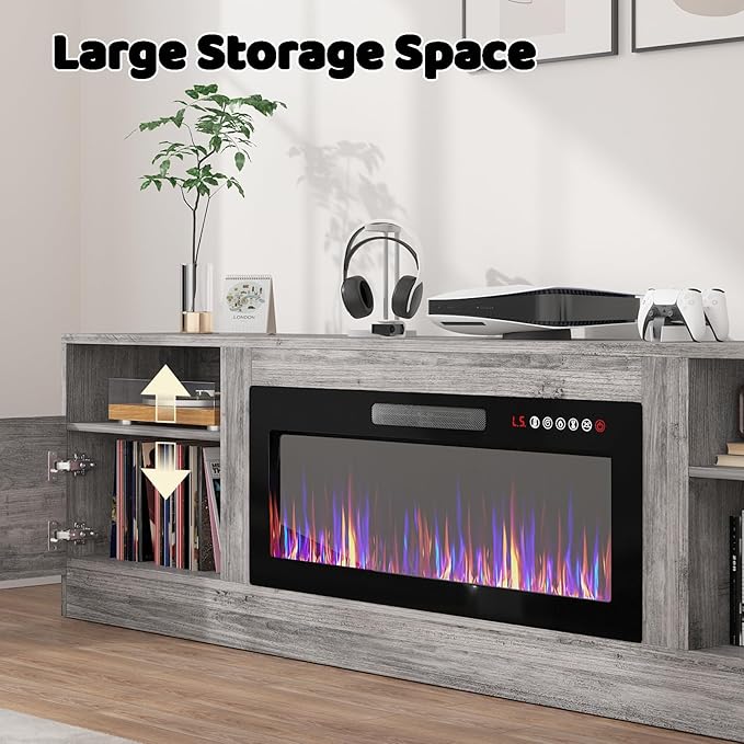 Lemberi Fireplace tv Stand - Image 3