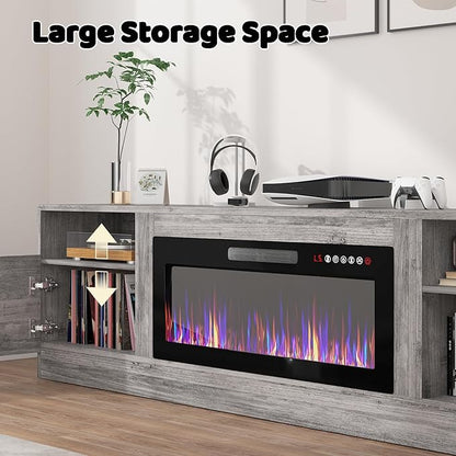 Lemberi Fireplace tv Stand - Image 3