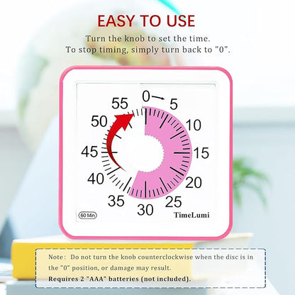 TimeLumi 60-Minute Visual Timer - Image 2
