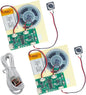2pcs DIY Audio Recorder and Player kit, Record standalone or Download Music via by MUXWELL