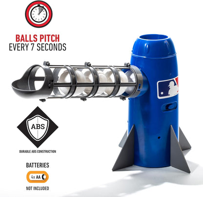 franklin sports pop rocket baseball hitting training aid showing dimensions