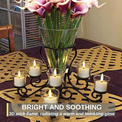 Homemory Flameless Rechargeable Tea Lights - Image 3
