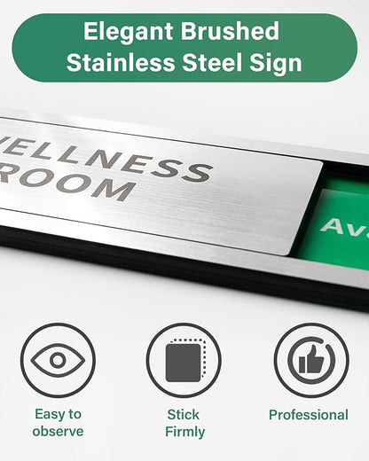 Office Door Signs Do Not Disturb, In Use/Available Slider Sign - Image 3