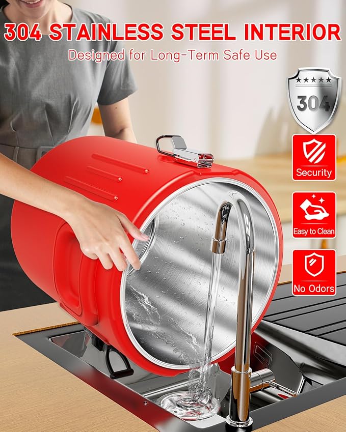 Insulated Beverage Dispenser 2 Gallon, Hot Drink Dispenser - Image 5