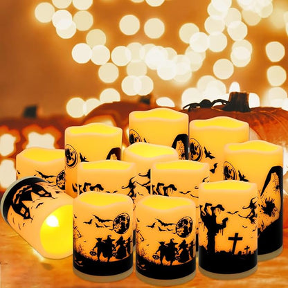 12-Pack Waterproof -Flameless Led Candles，Remote Control and Timer Functions - Image 6