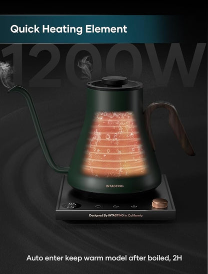 Electric Kettle, Gooseneck Electric Kettle, ±1℉ Precise Temperature Control - Image 5