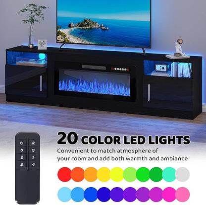 Lemberi Fireplace tv Stand - Image 4