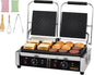 Bonnlo 813 Commercial Sandwich Make, 3600W Stainless Steel Countertop Panini by Bonnlo