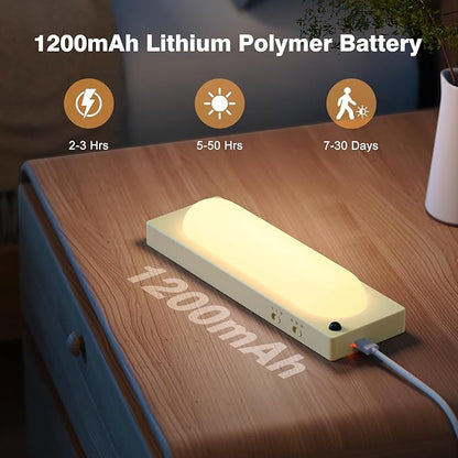 ICARER FAMILY Under Cabinet Lighting, USB-C Rechargeable 2700K Dimmer LED - Image 5