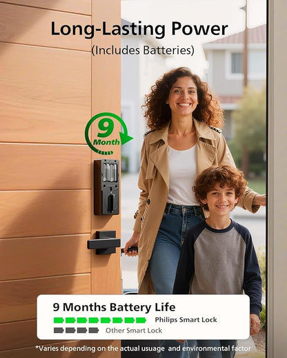 Philips Built-in WiFi Smart Lock, Keyless Entry Door Lock - Image 7