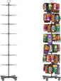 YEOOE Retail Display Racks 7 Tier Spinning Display Stand, Movable Shop Spinner by YEOOE