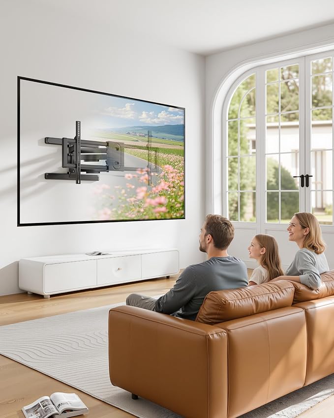 monTEK Full Motion TV Wall Mount - Image 8