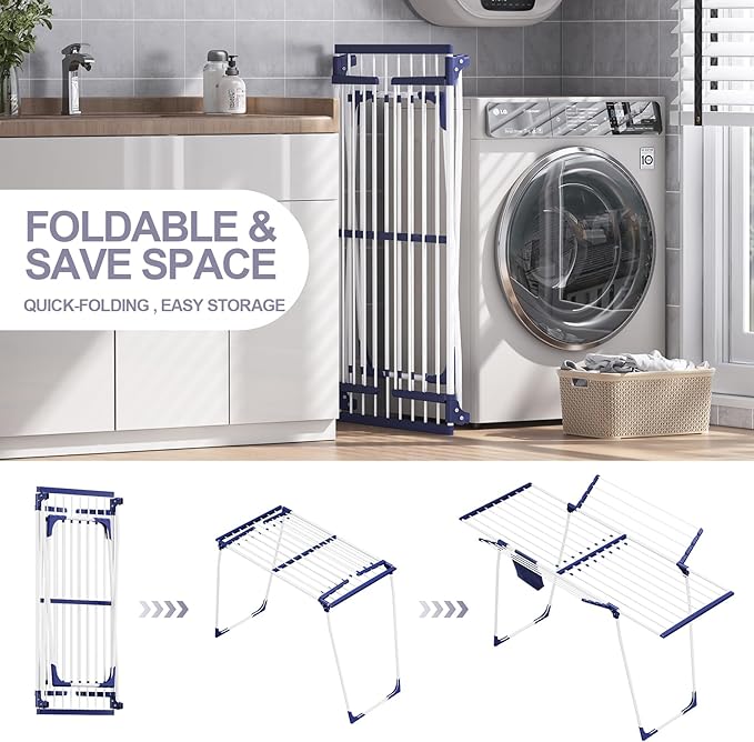 APEXCHASER Clothes Drying Rack - Image 7