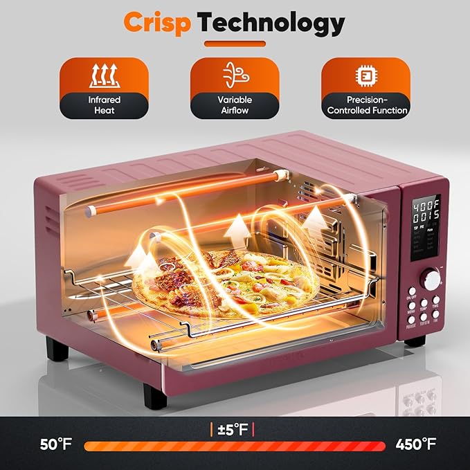 Nuwave Bravo Pro Convection Air Fryer Toaster Oven Combo, 2025 New and Improved - Image 4