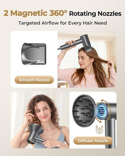 Hair Dryer, High-Speed Ionic Quiet Blow Dryer - Image 4