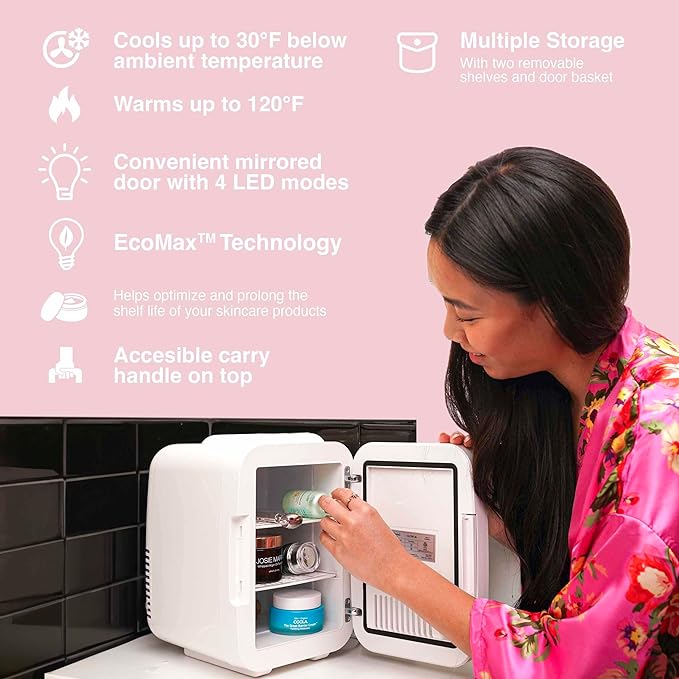 Cooluli Glow 4L Mini Skincare Fridge - Image 4