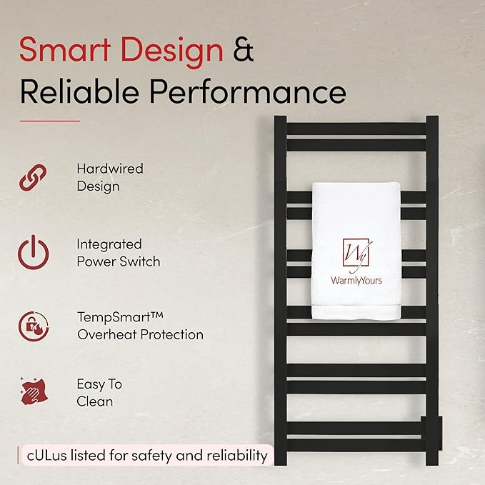 WarmlyYours Heated Towel Warmer - Image 3