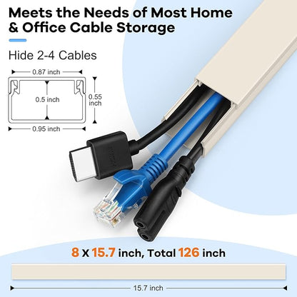 126in Cord Hider Kit, Wire Hiders - Image 2