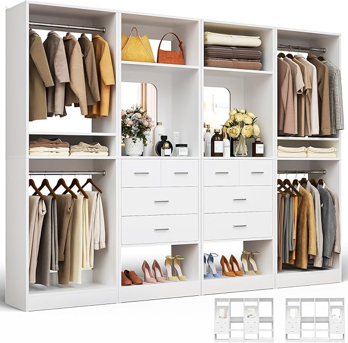 Unikito 100” Closet System by Unikito