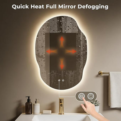 Asymmetrical Bathroom Mirror - Image 7
