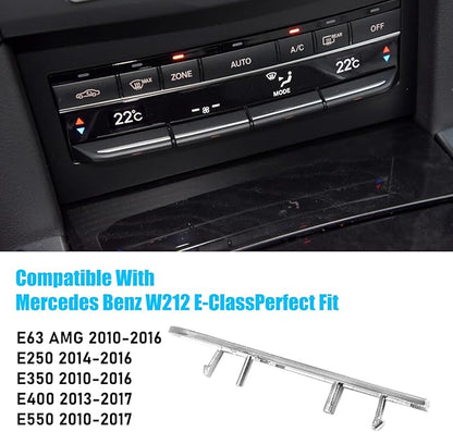 Jaronx Compatible with Mercedes Benz AC Button Trim E Class W212, Temperature - Image 4