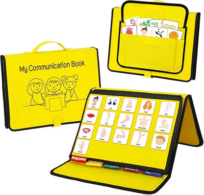 Boczif Visual Communication Book, Nonverbal Communication Board, Autism by Boczif