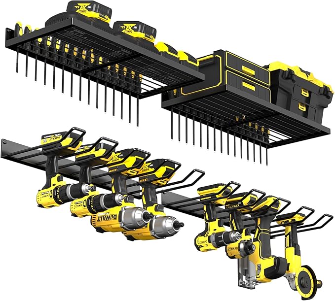 Power Tool Organizer Wall Mount, Heavy Duty Tool Organizers and Storage - Image 2