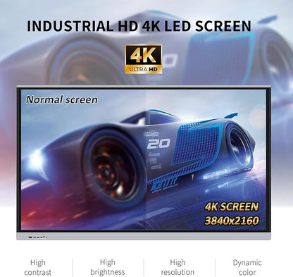 TouchWo 65" Touchscreen Monitor Smart Board, 4K Interactive Presentation - Image 4