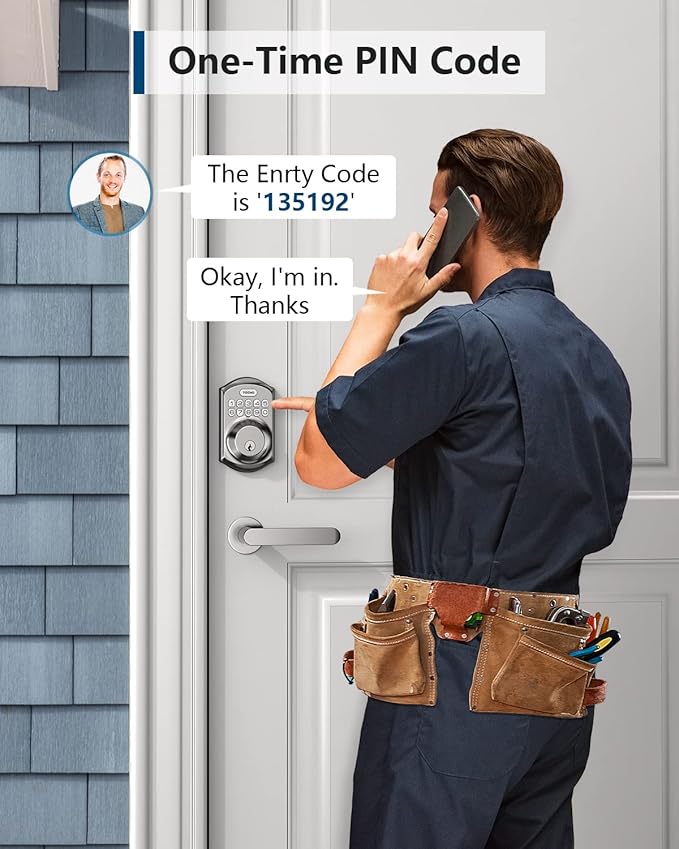 TEEHO TE001 Keyless Entry Door Lock - Image 4