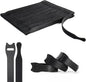 OneLeaf 110PCS Reusable Cable Ties, Adjustable 8-inch Cord Organizer Ties by OneLeaf