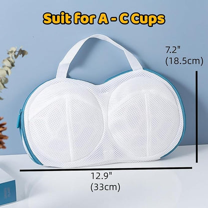 3Pcs Bra Wash Bags for Laundry Lingerie Underwear Brassiere Bag Set for Washing - Image 3
