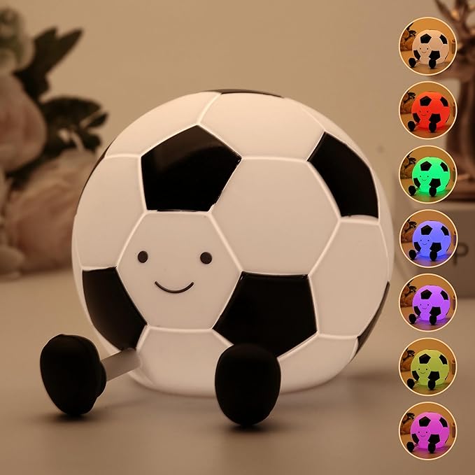 FineLiMoLa Soccer Silicone Night Light by Unknown