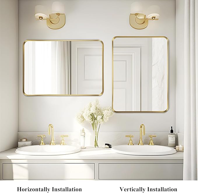 Fabuday Bathroom Mirror 28x36 Inch - Image 4