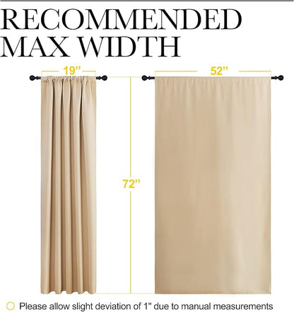 NICETOWN Room Darkening Curtains - Image 7