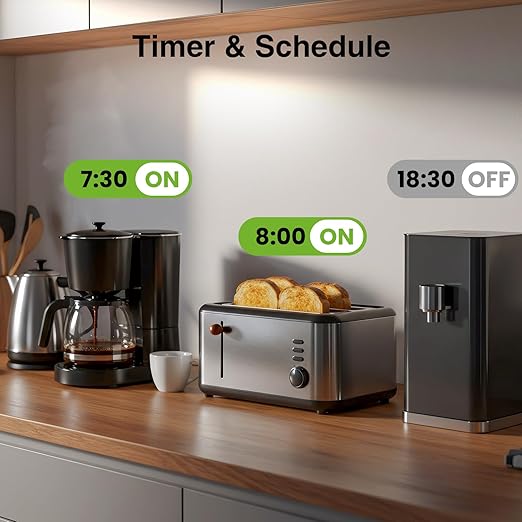 GHome Smart Plug Outlet Extender, Surge Protector - Image 4