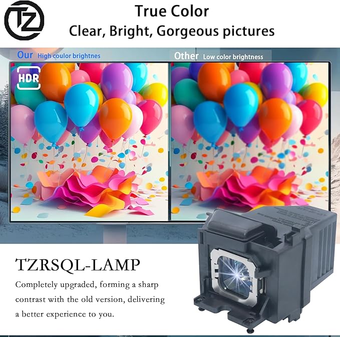 TZRSQL Original LMP-H280 Replacement Projector Lamp Bulb - Image 3