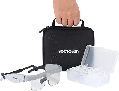 YOCTOSUN Head Magnifier Glasses by YOCTOSUN