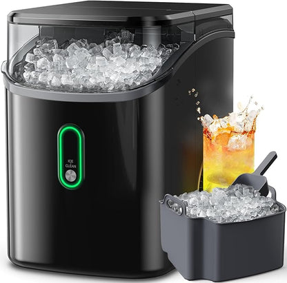 Silonn Nugget Ice Maker Countertop, Pebble Ice Makers by Silonn