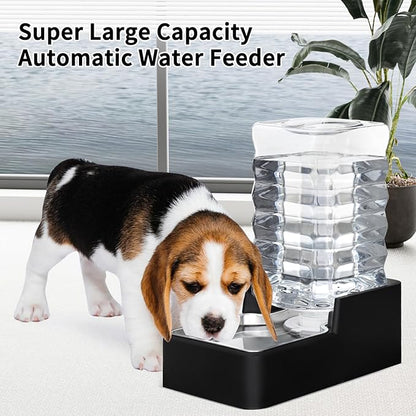 RIZZARI Stainless Steel Pet Water Feeder: 8L Gravity Waterer, Leak-Proof Auto - Image 6
