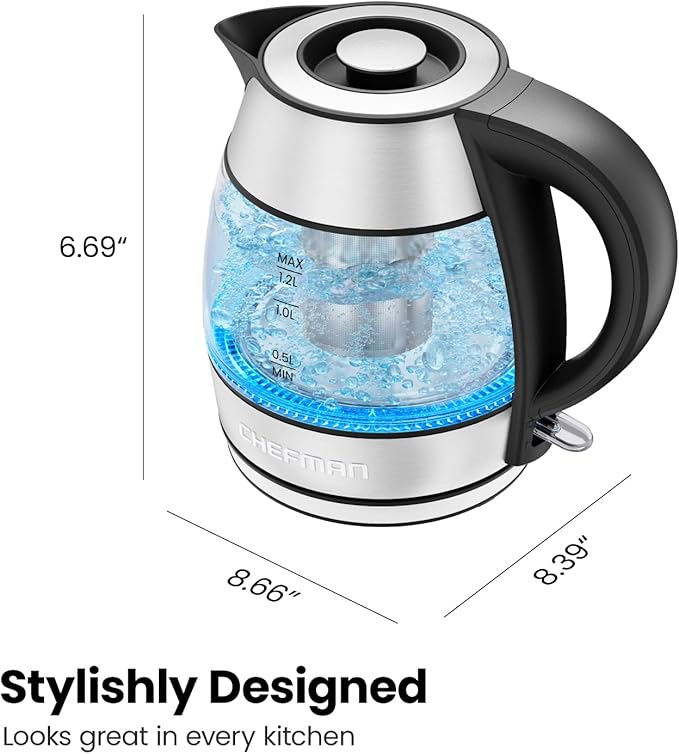 CHEFMAN Electric Kettle - Image 9