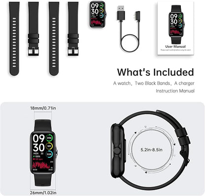 JYUAJOI Fitness Tracker with 24/7 Continuous Heart Rate, Blood Oxygen Monitor - Image 7