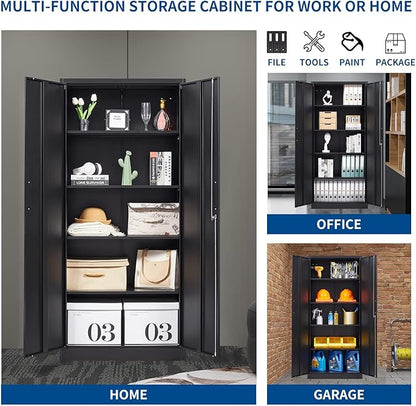 Metal Storage Cabinet-71” Tall Steel File Cabinets - Image 6