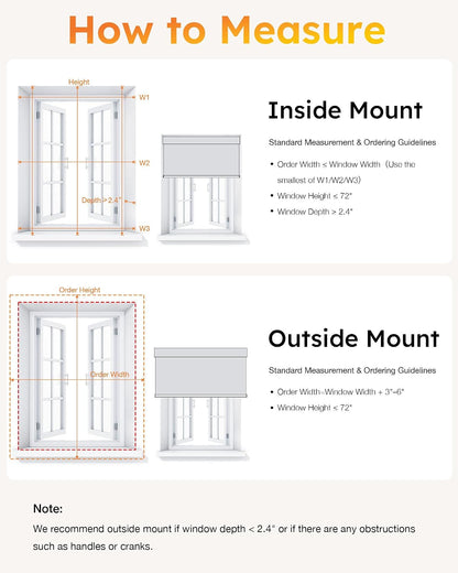 Motorized Blinds with Remote, 100% Blackout Electric Roller Shades | 31"W x 72"H, Jacquard White, Automatic Blinds Work with Alexa/Google, Cordless Smart Roller Shades for Indoor Windows